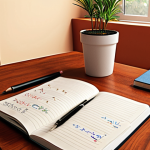 **Image Prompt:** A well-organized study space with textbooks on anatomy and physiology, past exam papers, and a daily schedule. The scene should convey focus and effective time management, hinting at preparation for an occupational therapy exam. Use warm colors to evoke a sense of calm and determination. Consider adding a cup of chai or a notebook with Urdu script.