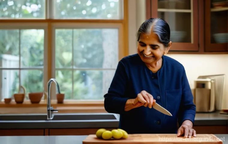 작업치료사의 지역사회 활동 - Image Prompt 1: Empowering Elderly Independence at Home** 작업치료사의 지역사회 활동 - Image Prompt 1: Empowering Elderly Independence at Home**