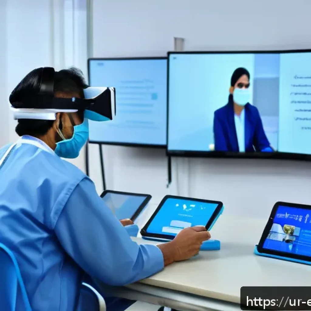 작업치료사와 관련된 정책 변화 - A modern hospital training session in Pakistan featuring diverse medical staff including doctors and...