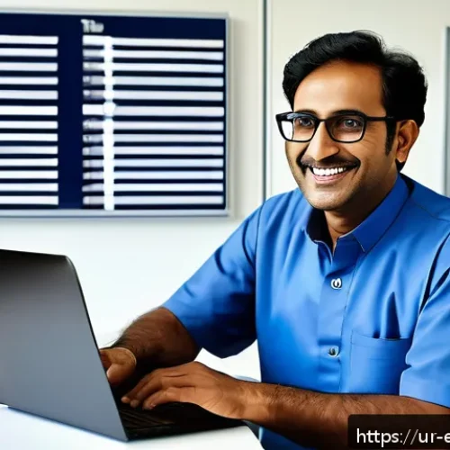 작업치료사의 환자 기록 관리 방법 - A modern occupational therapist's workspace in a bright, professional clinic setting in Pakistan, sh...